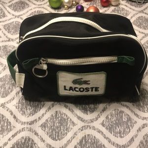 Lacoste Toilet Article Bag, black